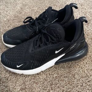 Nike Air Max 270 Black and White Sneakers